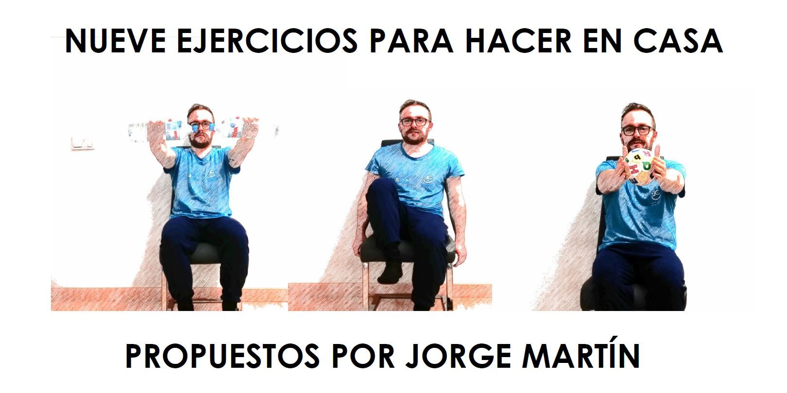 Miniaturas de Jorge Martín haciendo ejercicios en casa. Miniaturas de Jorge Martín haciendo ejercicios en casa.