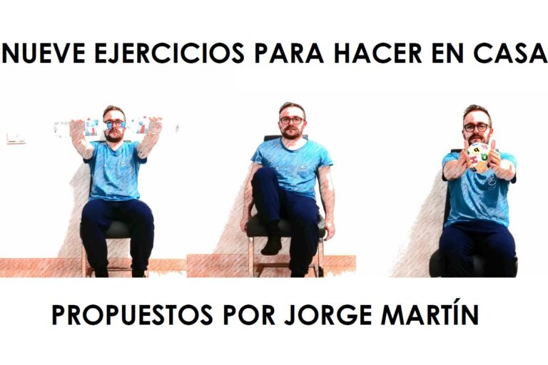 Miniaturas de Jorge Martín haciendo ejercicios en casa. Miniaturas de Jorge Martín haciendo ejercicios en casa.