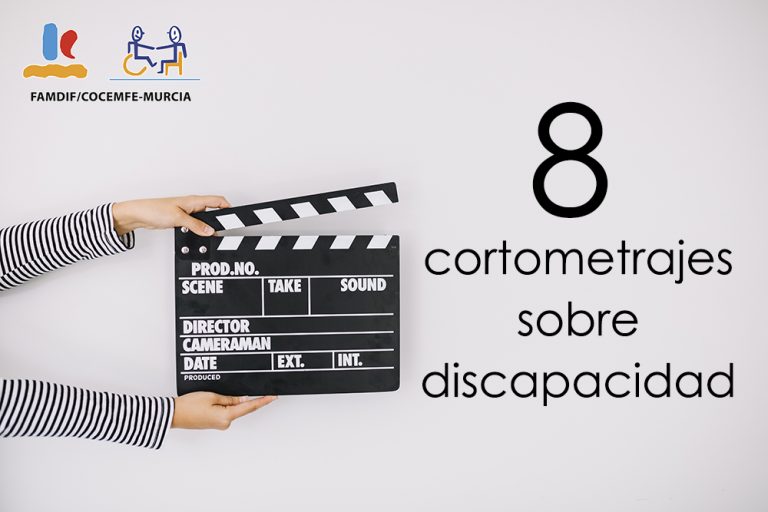 8 cortometrajes Claqueta de cortometrajes con el título del artículo
