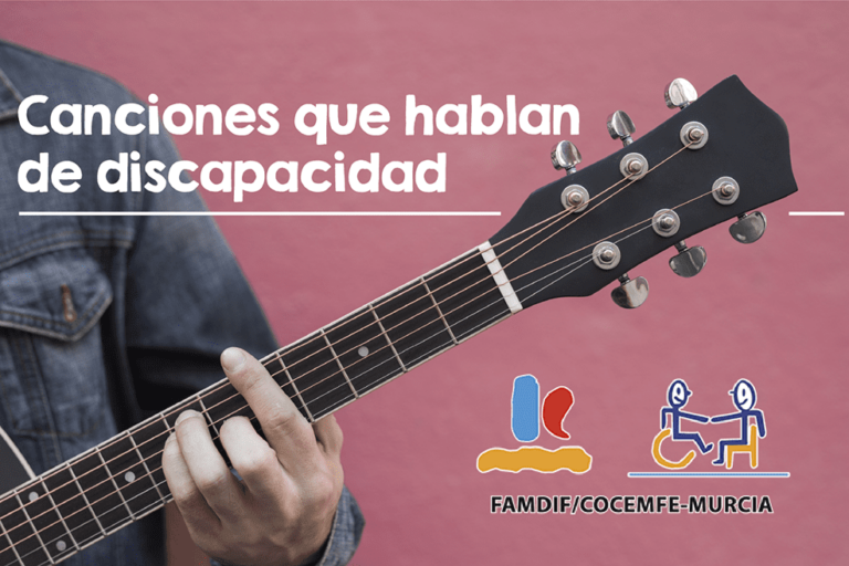 Portada canciones sobre discapacidad.
