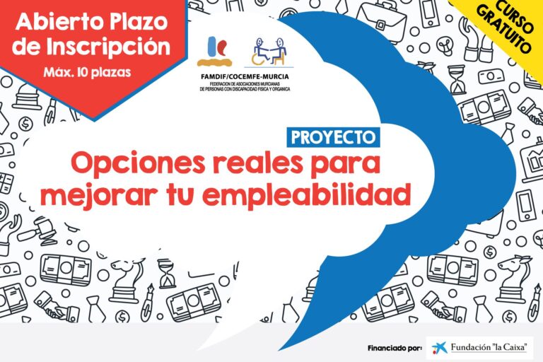 Cartel Proyecto “Opciones reales para mejorar tu empleabilidad” Cartel "Opciones reales para mejorar tu empleabilidad"