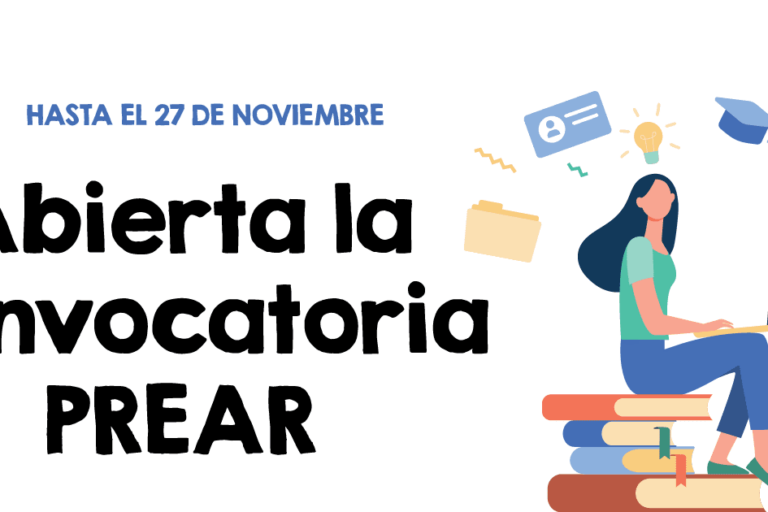 Portada cursos acreditación-01 Portada con el título "Abierta la convocatoria PREAR" y la fecha máxima de presentación de solicitudes: 27 de noviembre.