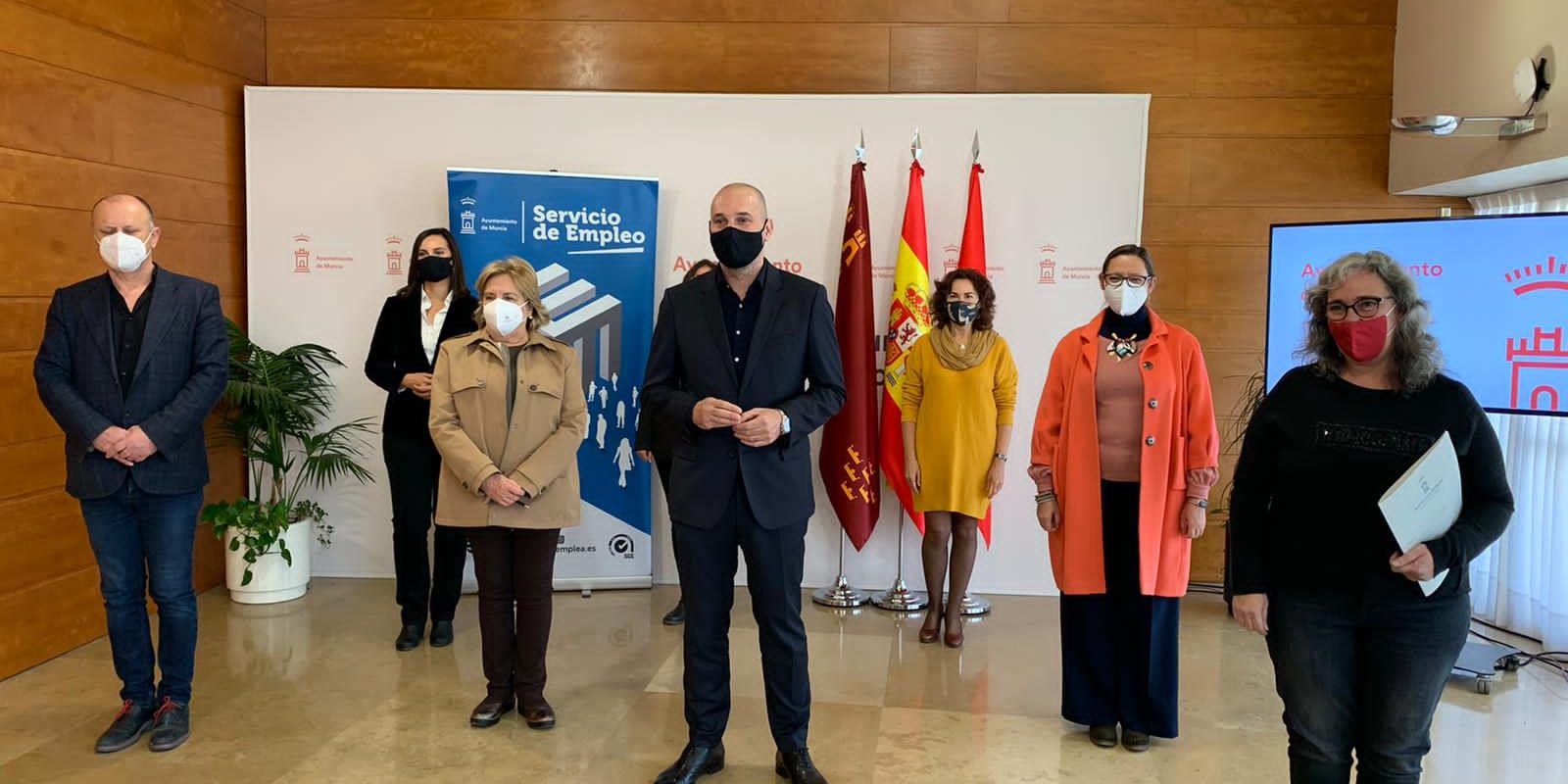 Firma convenio ayuntamiento Murcia Empleo Firma del convenio en materia de empleo con el Ayuntamiento de Murcia