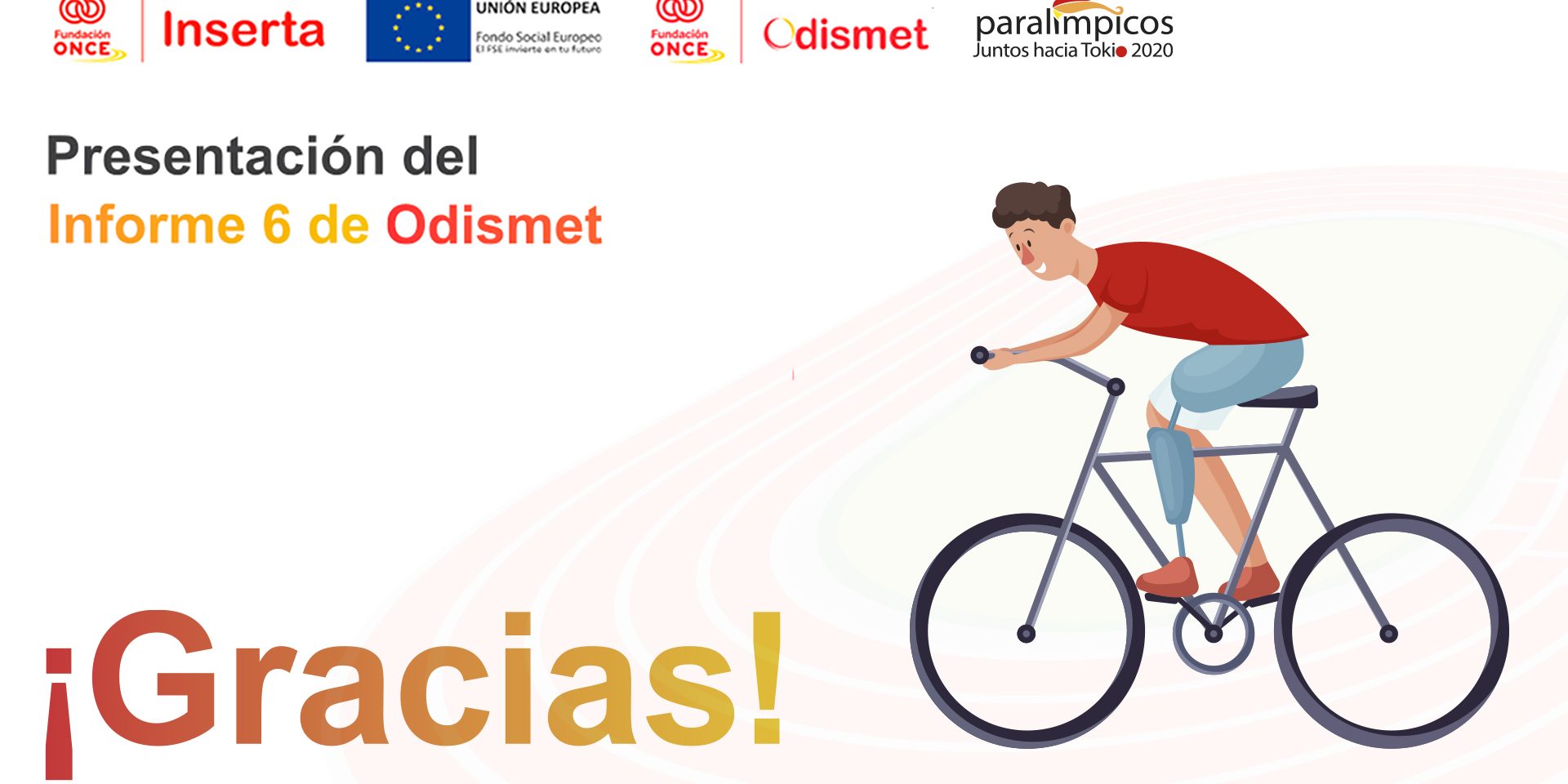 Diapositiva Informe 6 Odismet Última diapositiva de la presentación del informe 6 ODISMET.