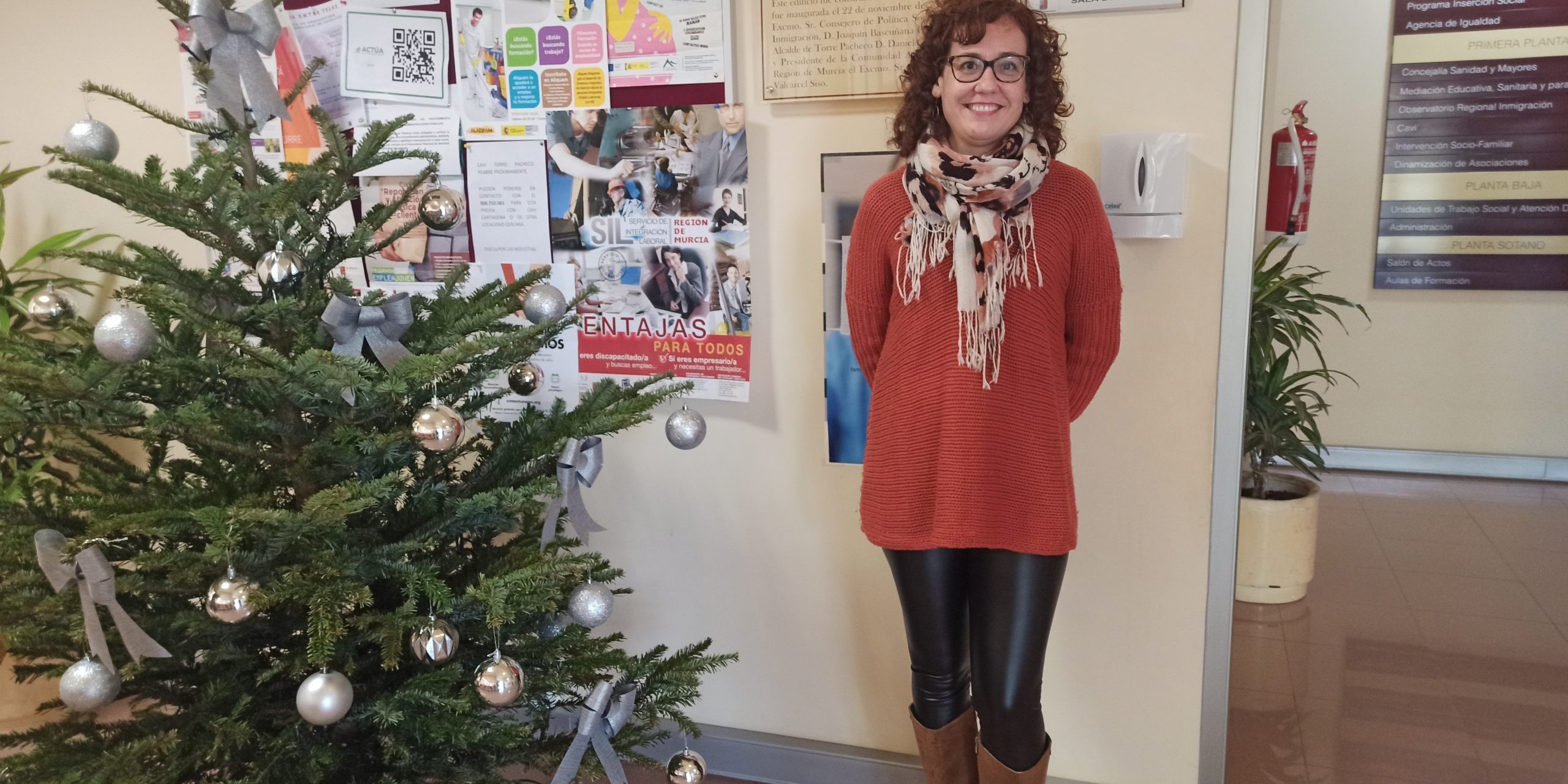 Loli en Servicio de Orientación Laboral de Torrepacheco