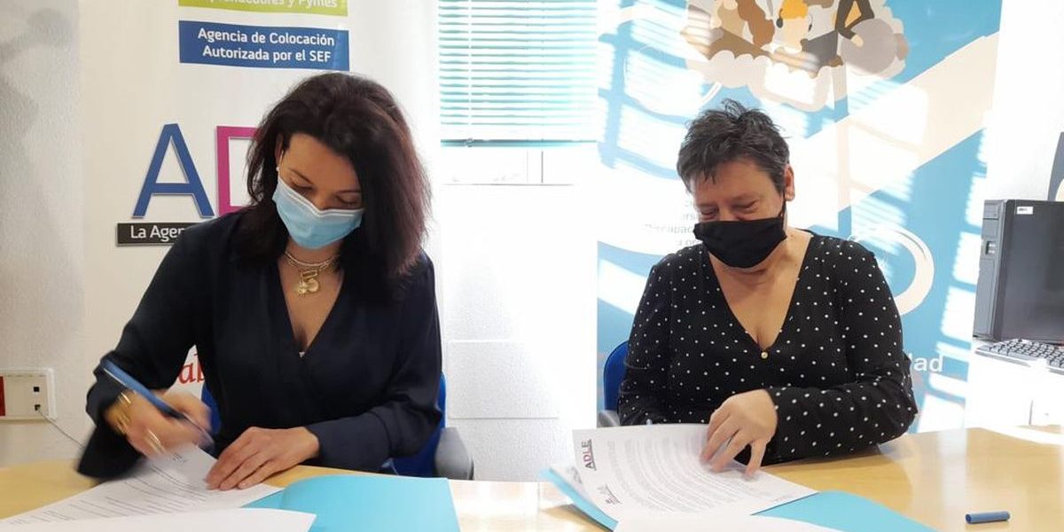 Firma convenio ADLE Cartagena Firma convenio ADLE Cartagena