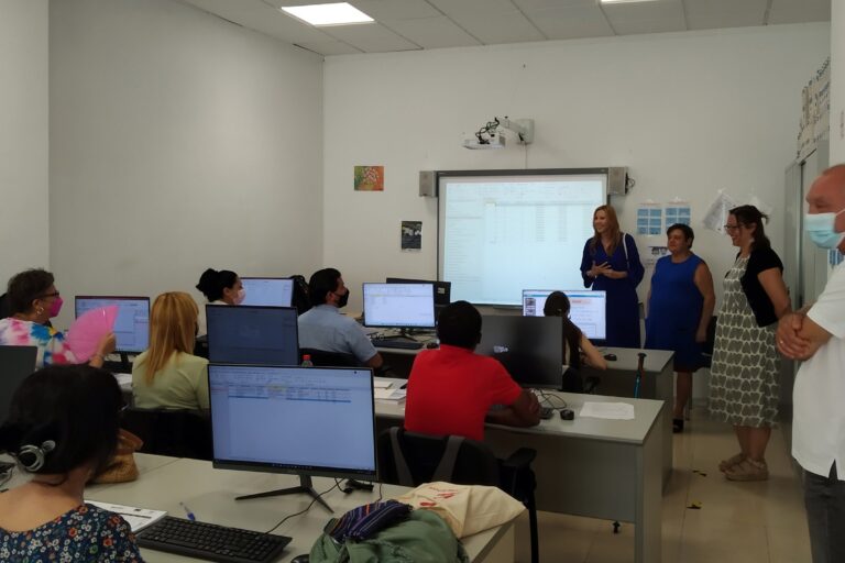 Visita directora del SEF al SIL 2022 Visita directora del SEF al SIL 2022