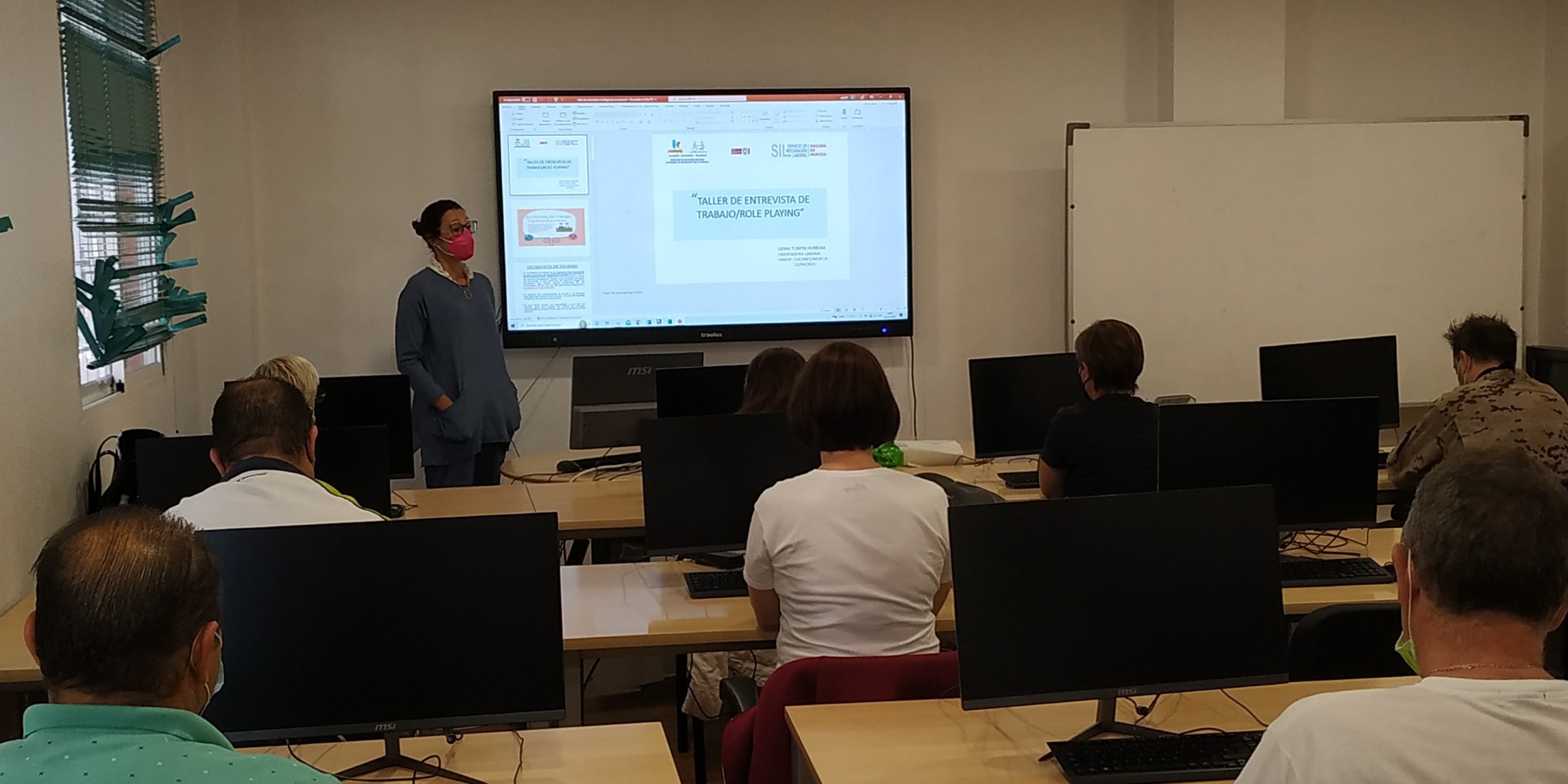 taller-entrevista-trabajo-role-playing-servicio-integracion-laboral-agencia-desarrollo-local-empleo-cartagena-adle-sil