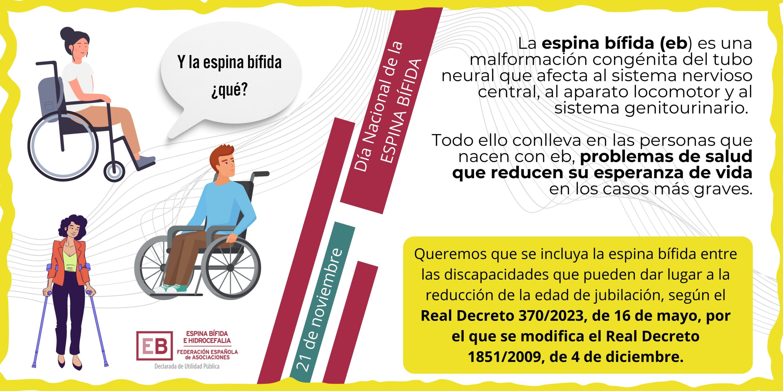 Espina Bífida Día Nacional asociación