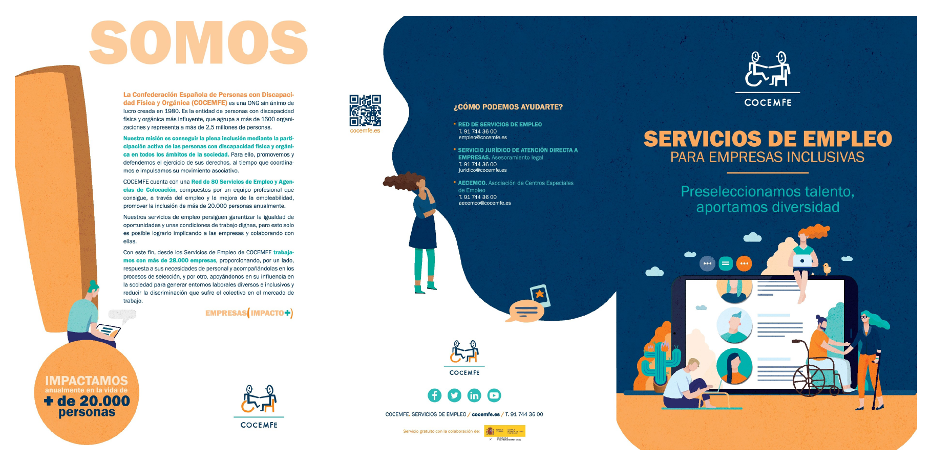 Servicio de empleo de COCEMFE en Murcia