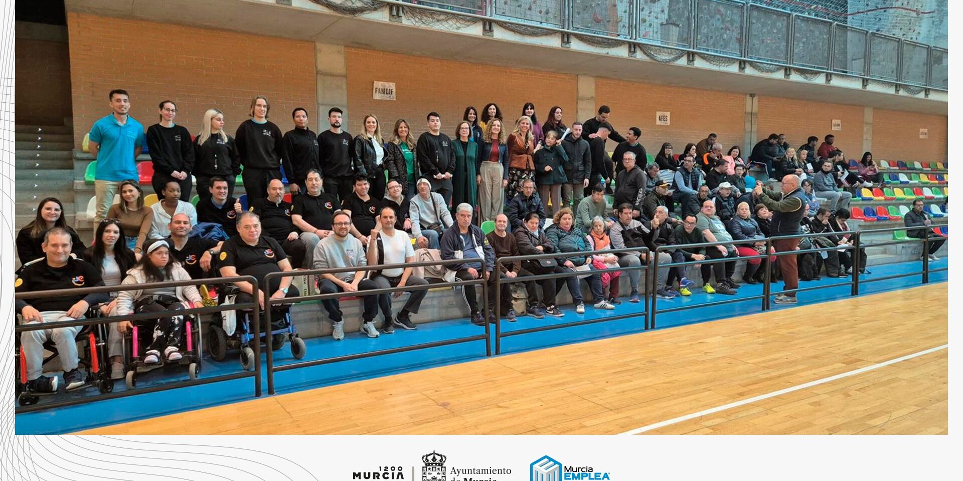 Jornada deportiva personas con discapacidad en Murcia