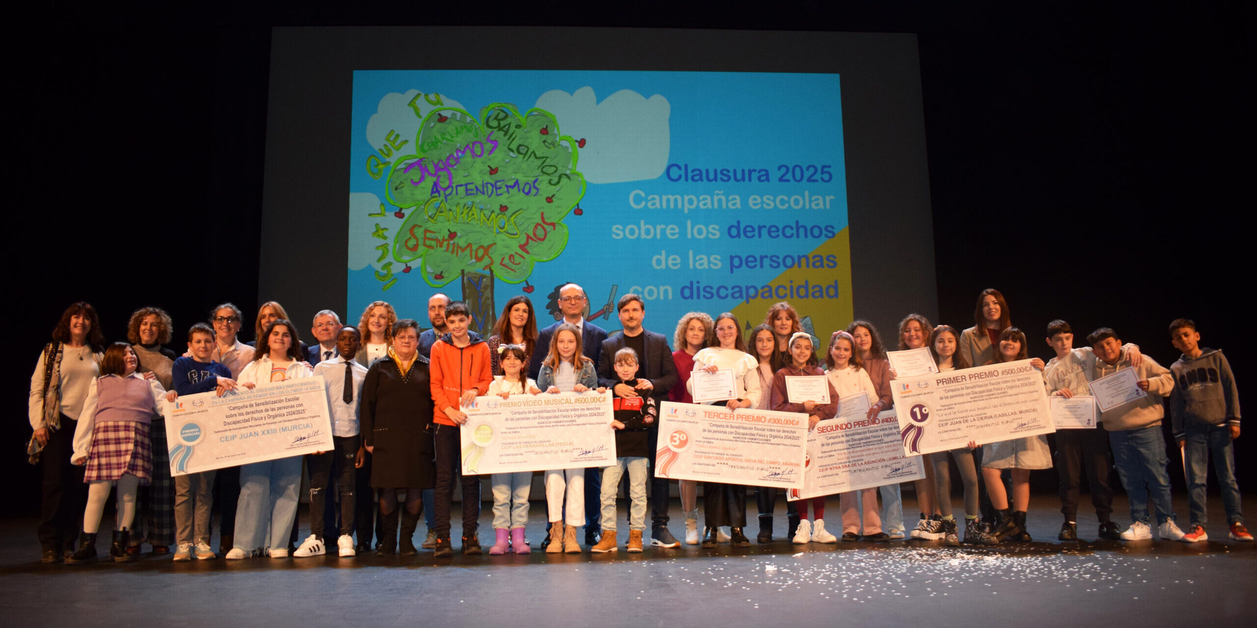 Todos_premiados Premiados campaña sensibilización FAMDIF 2025