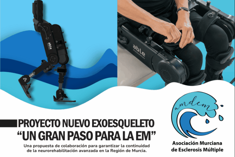 Nuevo exoesqueleto para AMDEM