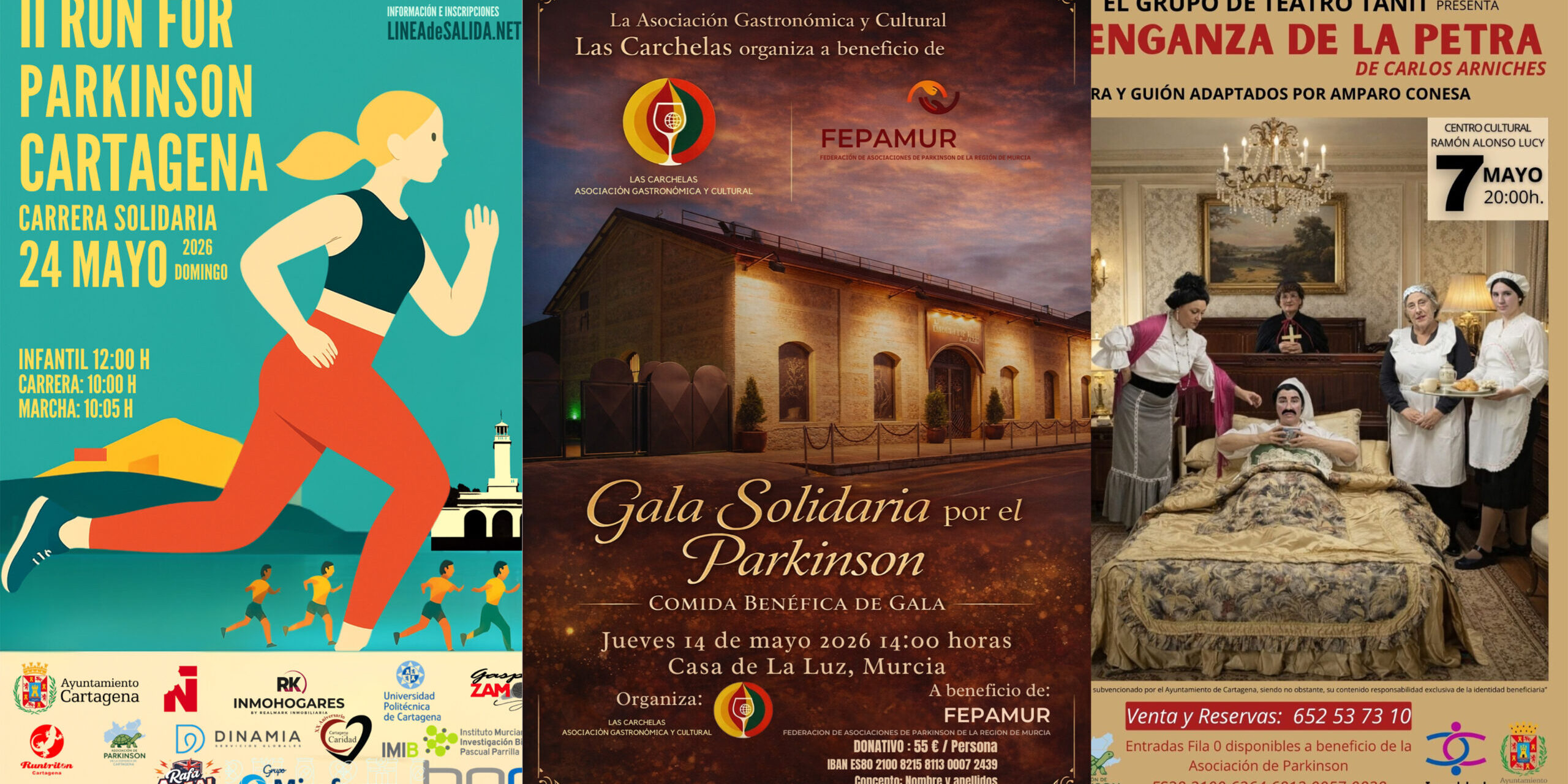 Actividades de mayo organizadas por Parkinson